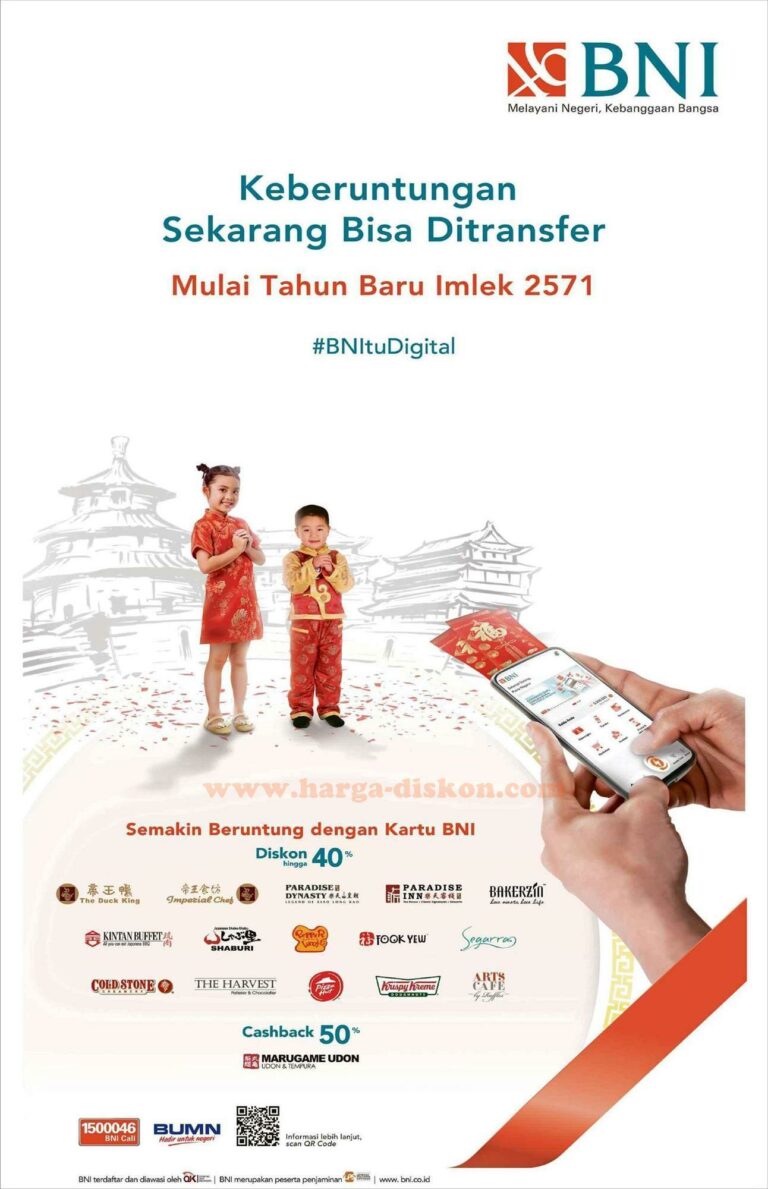 Promo Bonanza BNI: Penawaran Spesial untuk Nasabah BNI!